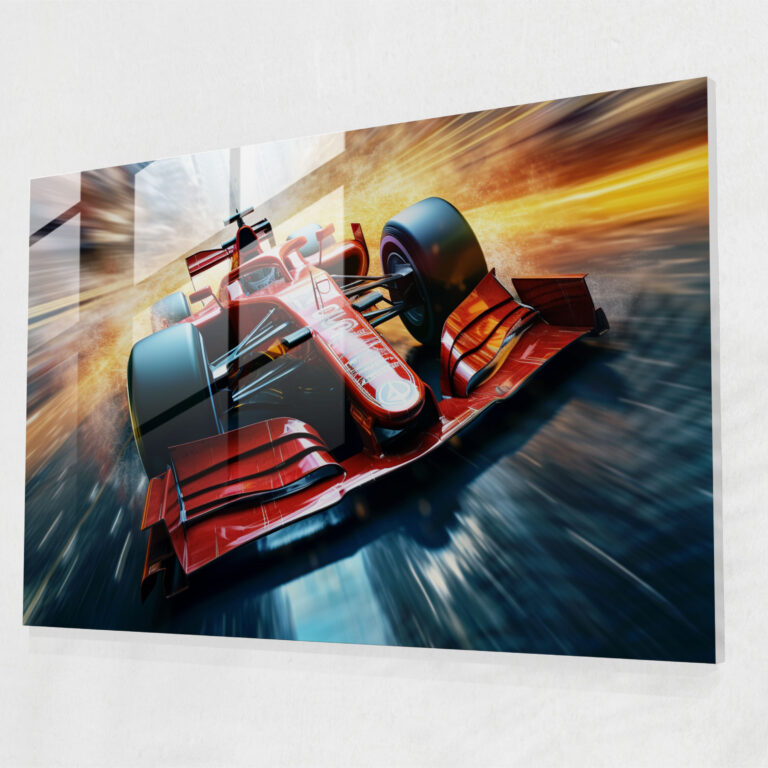 Formula 1 Wall Decoration - Formula 1, Photorealistic Image, Home Decoration, Modern Art