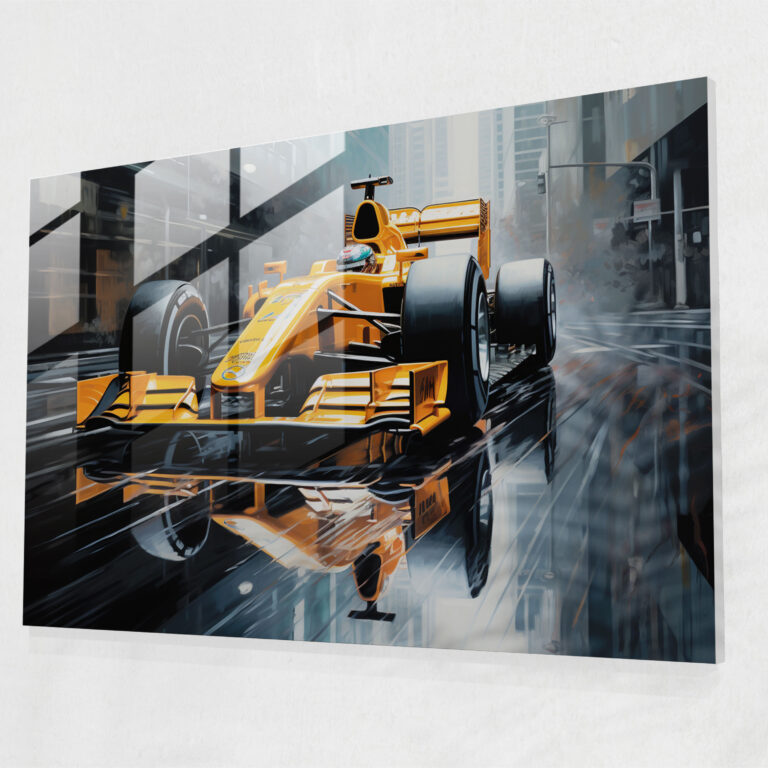 Formula 1 Glass Wall Art - Formula 1, Wall Decoration, Formula 1, Home Decoration