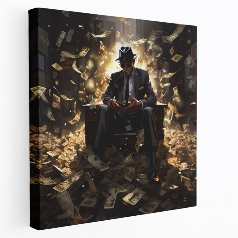 Goodfellas Wall Art - Goodfellas, Wall Art, Canvas, Money Stacks