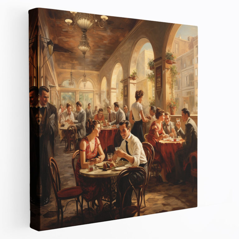 Goodfellas Vintage-Style Canvas Print - Goodfellas, Wall Decoration, Nostalgia, Canvas Print
