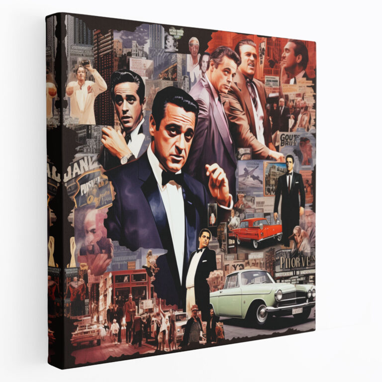 Goodfellas Artistic Canvas Print - Goodfellas, Iconic Scenes, Canvas Wall Art, Home Decoration