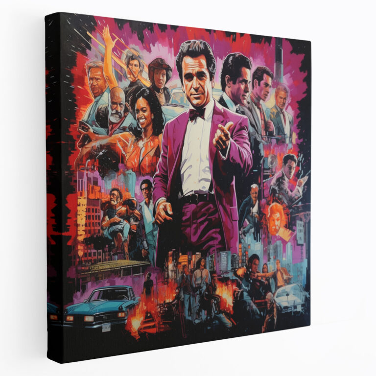 Goodfellas Vibrant And Dynamic Wall Art - Goodfellas, Centerpiece, Canvas Print, Vibrant