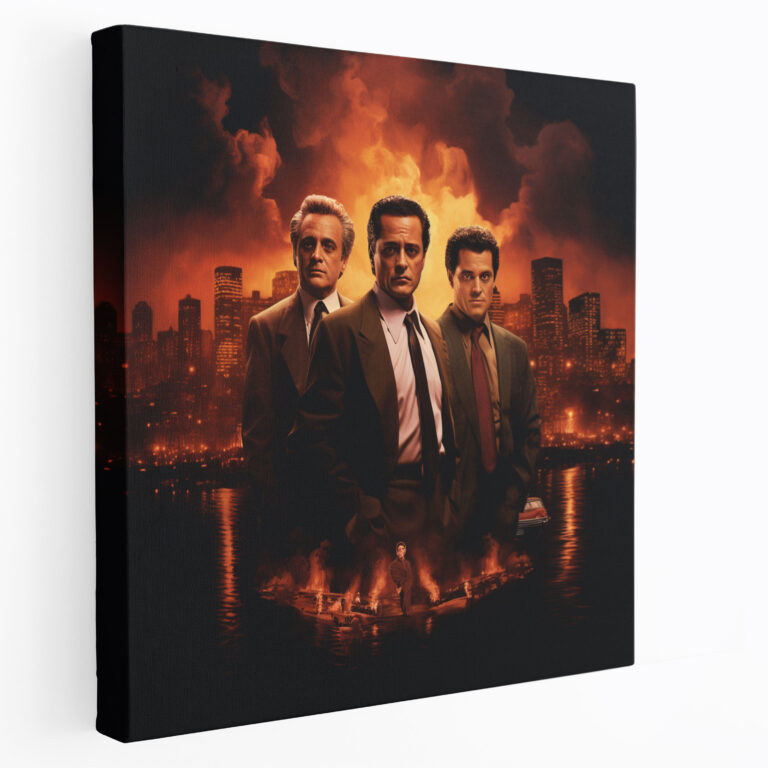 Goodfellas Movie Poster Canvas Print - Goodfellas, Canvas, Canvas Print, Home Decoration