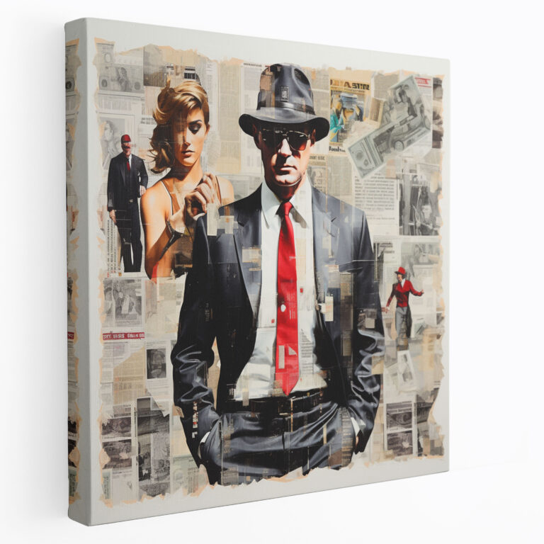 Goodfellas Wall Decoration - Goodfellas, Wall Art, Canvas Print, Mobster Imagery