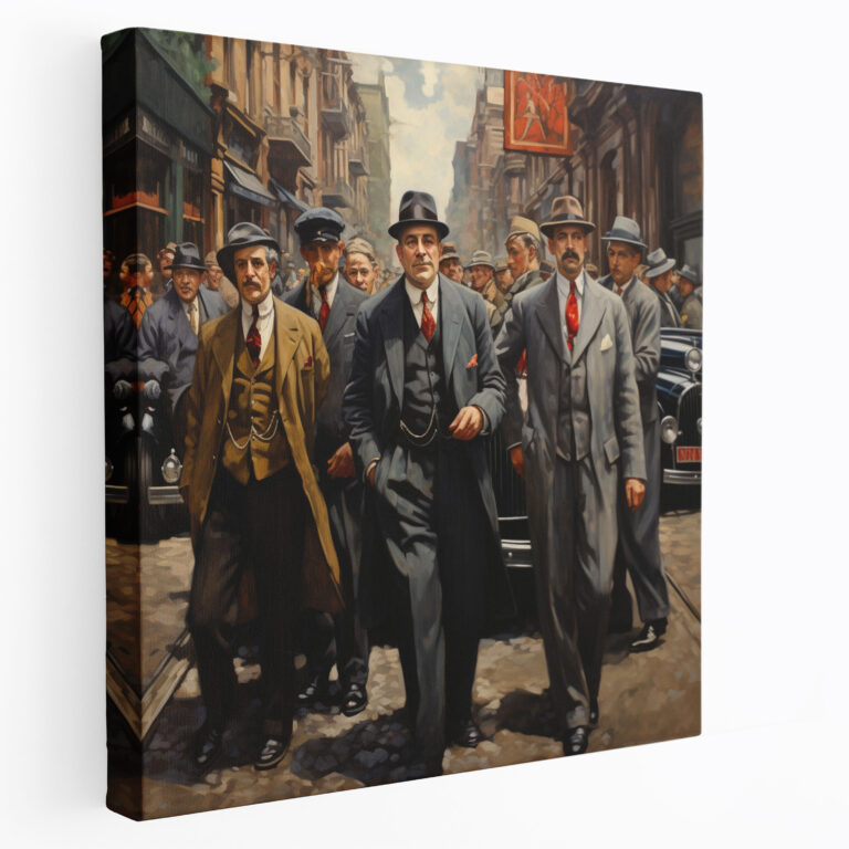 Goodfellas Canvas Print - Goodfellas, Canvas Print, Bustling City Street, Mobsters