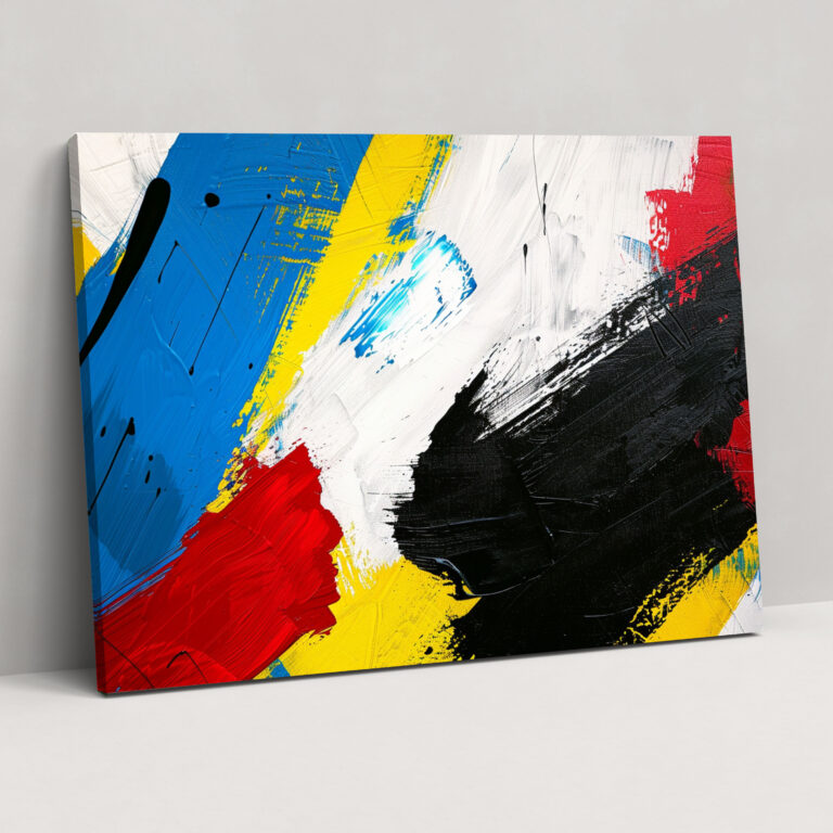 Primary Colors Fovism Wall Art - Fovism, Canvas, Canvas Wall Art, Canvas Print