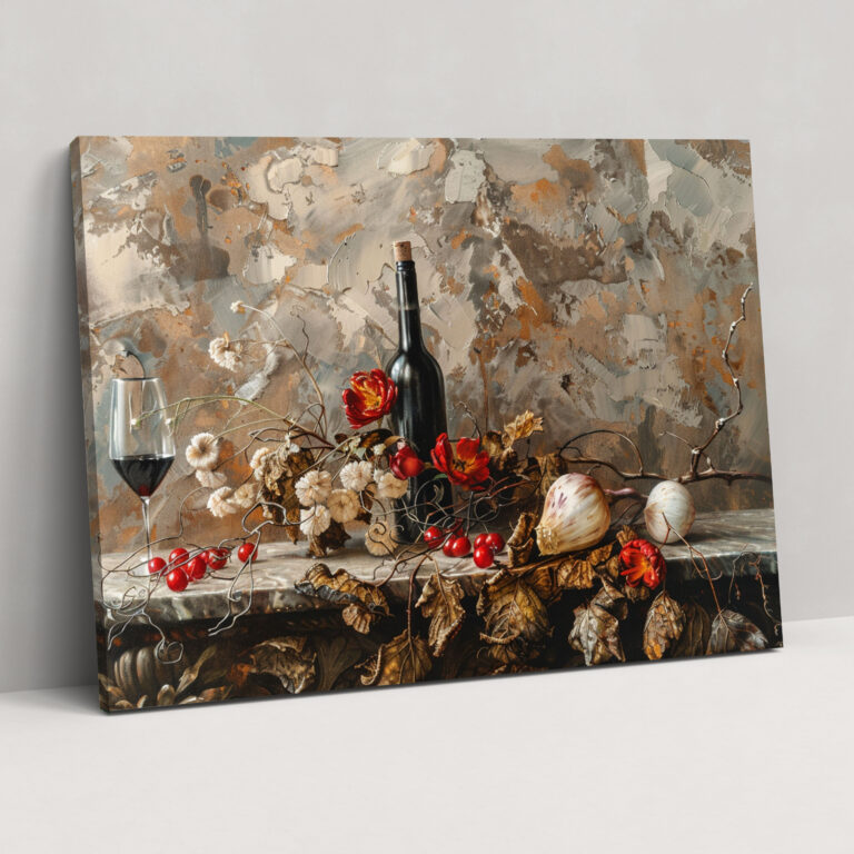 Fovism Art Style Still Life Canvas Print - Fovism, Wall Art, Fovism Art Style, Canvas