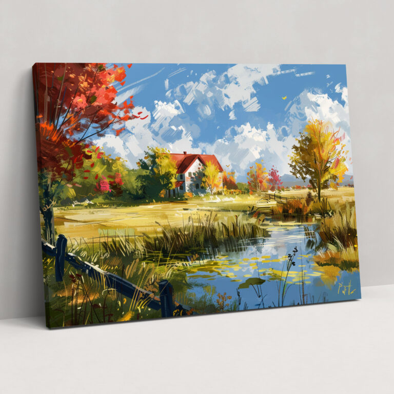 Fovism Art Style Wall Art - Fovism, Fovism Art Style, Bold Brush Strokes, Vibrant Colors