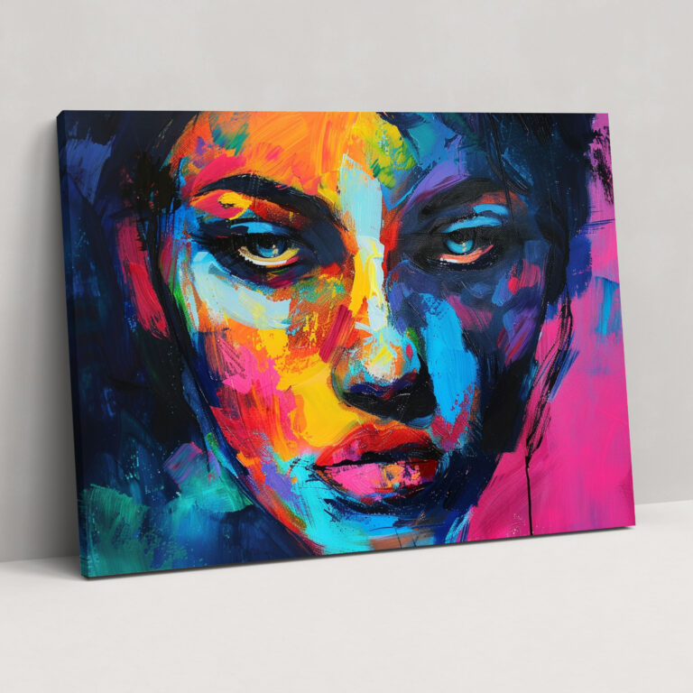 Fovism Art Style Wall Decoration - Fovism, Wall Decoration, Fovism Art Style, Abstract Portrait