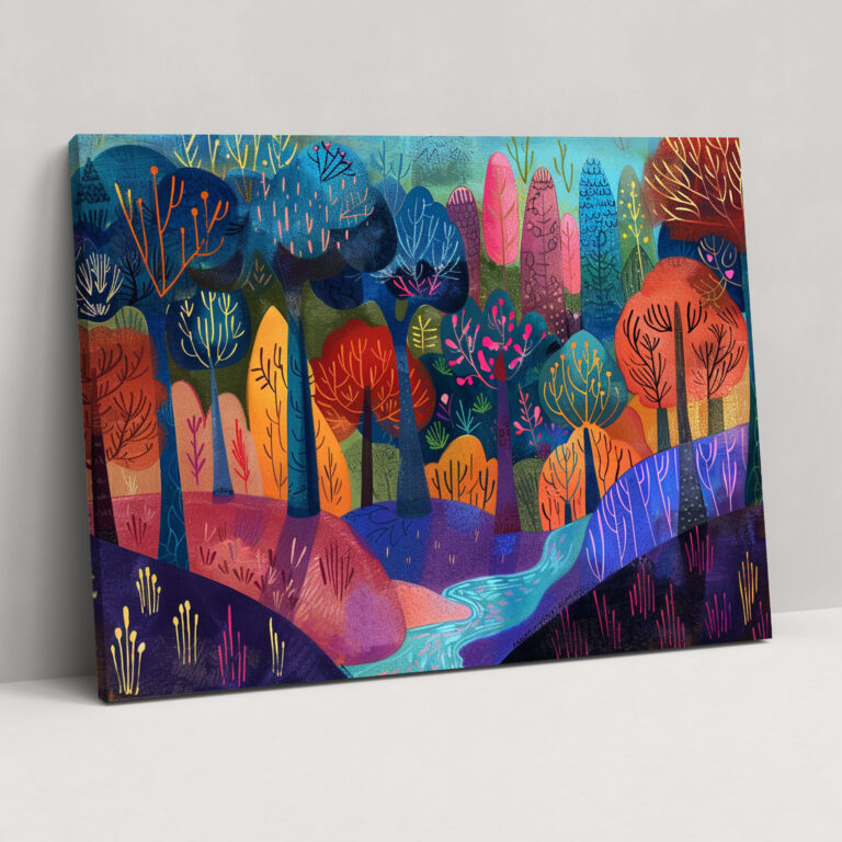 Fovism Art Style Wall Decoration - Fovism, Wall Decoration, Home Decoration, Canvas