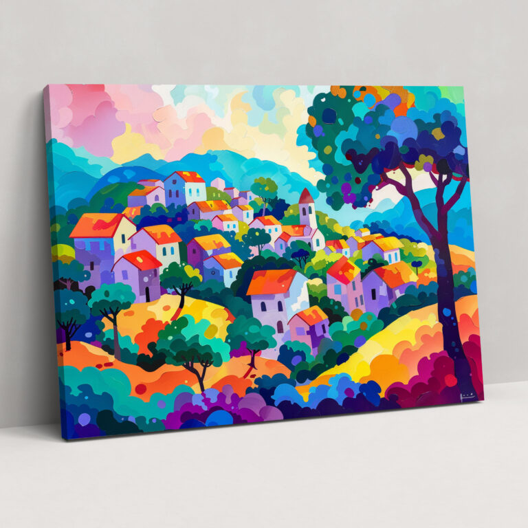 Fovism Art Style Canvas Print - Fovism, Wall Decoration, Canvas Wall Art, Home Decoration