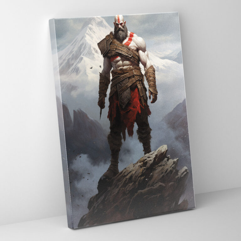 God Of War Canvas Print - God Of War, God Of War Standing Tall, Canvas Print, God Of War