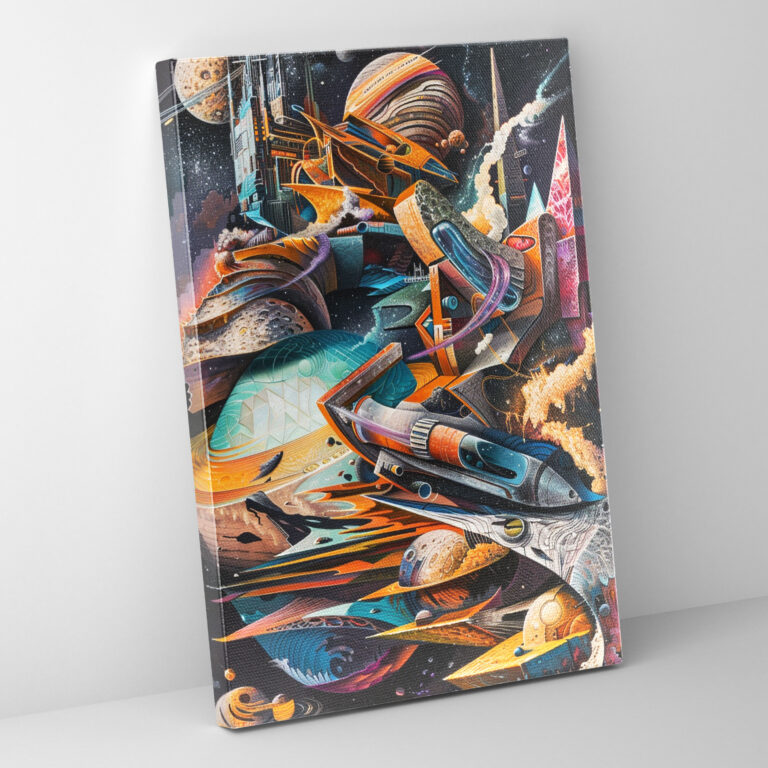 Futurism Canvas Print - Futurism, Canvas Wall Art, Canvas Print, Wall Art