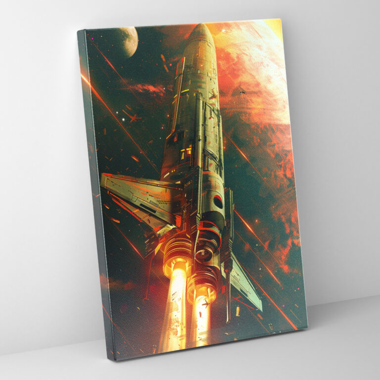 Futurism Art Style Canvas Print - Futurism, Canvas, Canvas Print, Canvas Wall Art