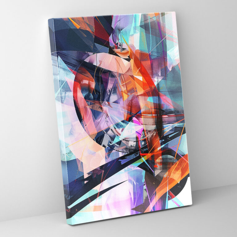 Futurism Art Style Canvas Print - Futurism, Wall Decoration, Wall Art, Futurism Art Style