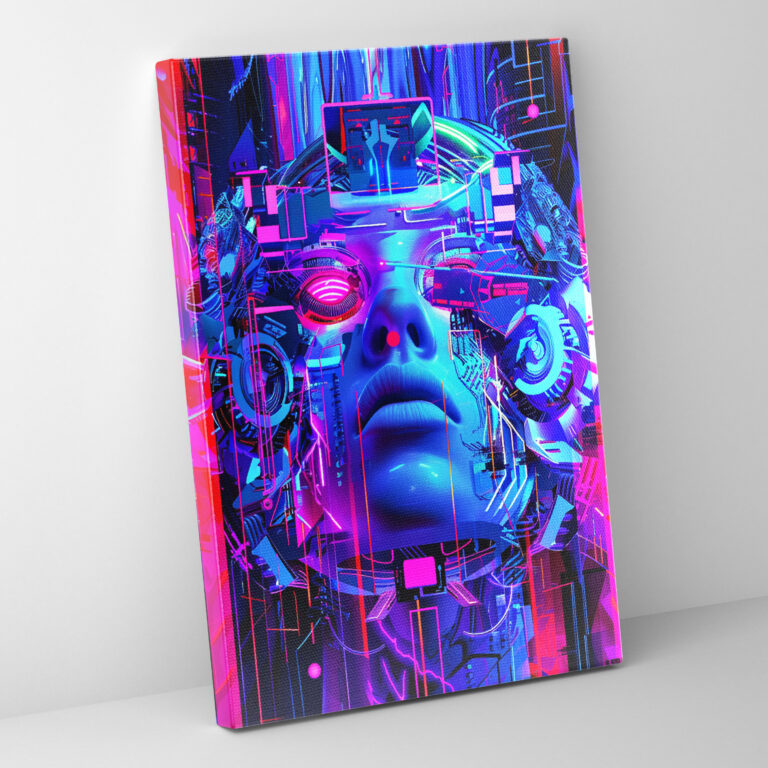 Futurism Art Style Canvas Wall Art - Futurism, Canvas Wall Art, Home Decoration, Wall Art