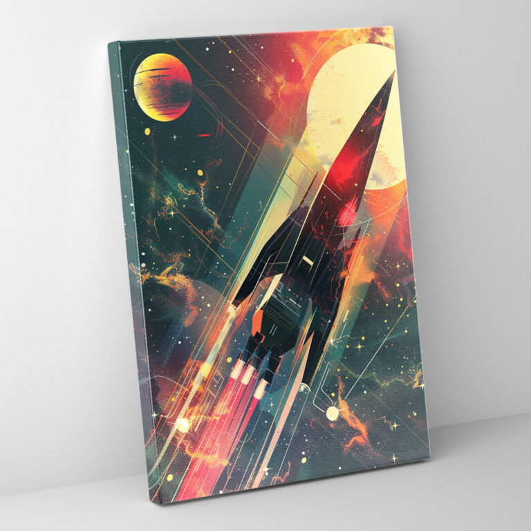 Futurism Art Style Canvas Wall Art - Futurism, Wall Art, Canvas Print, Futurism Art Style