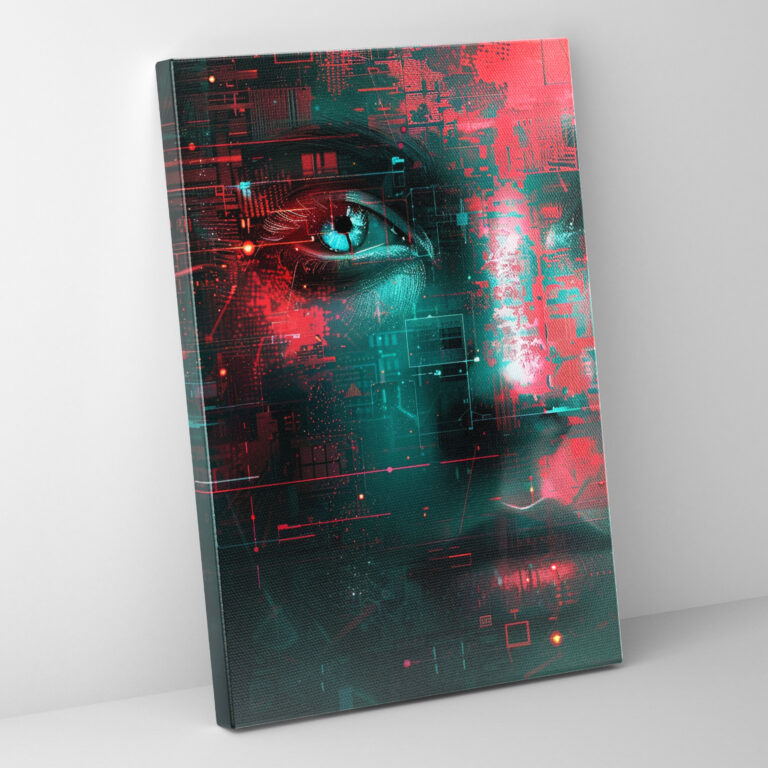 Futurism Art Style Canvas Print - Futurism, Canvas Print, Canvas Wall Art, Wall Art