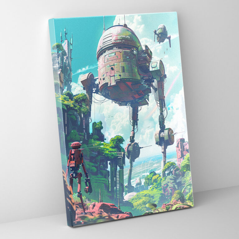 Futurism Art Style Wall Decoration - Futurism, Canvas Wall Art, Home Decoration, Wall Decoration