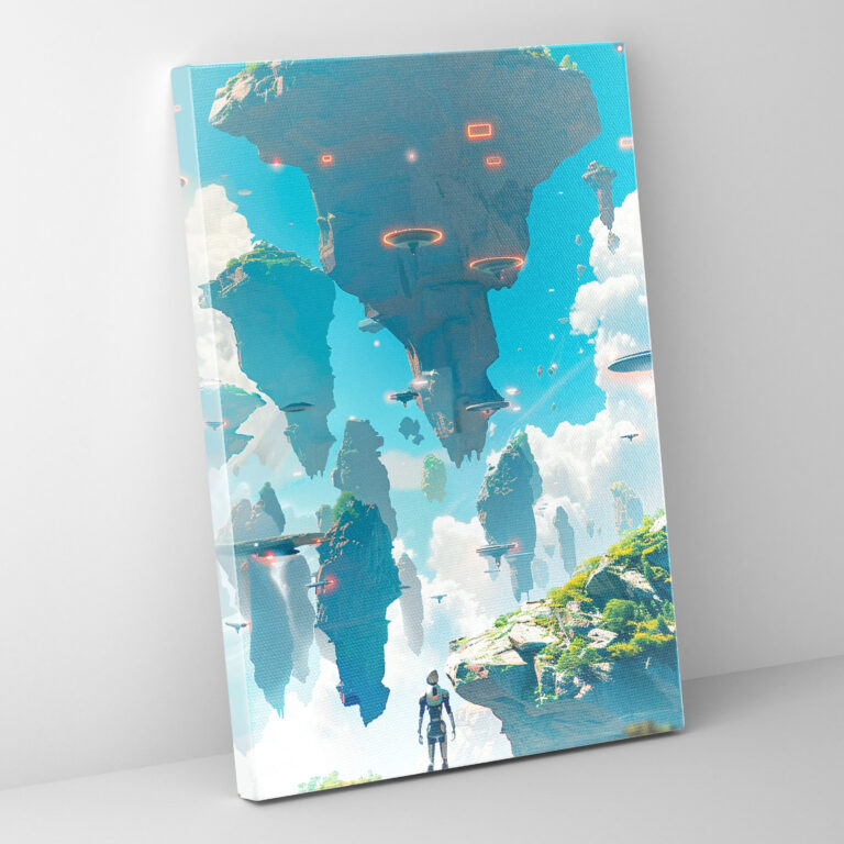 Futurism Art Style Canvas Print - Futurism, Canvas, Wall Art, Canvas Print