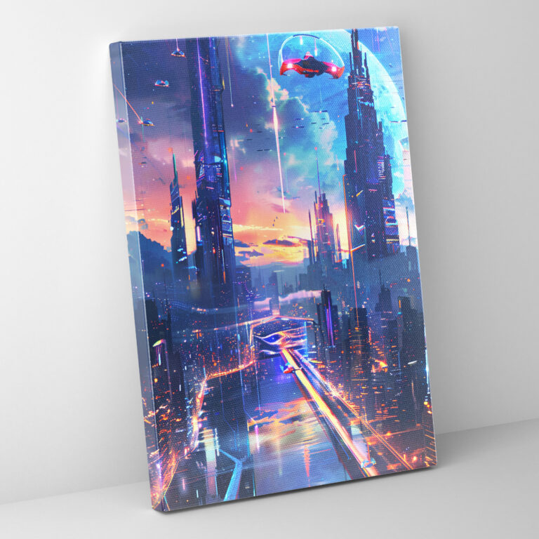 Futurism Art Style Wall Decoration - Futurism, Canvas, Home Decoration, Canvas Wall Art