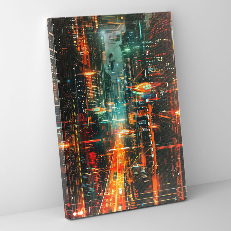 Futurism Art Style Canvas Print - Futurism, Futurism Art Style, Wall Decoration, Wall Art