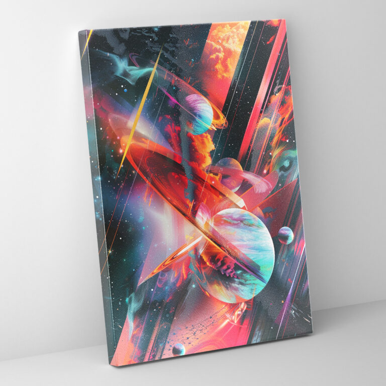 Futurism Art Style Wall Art - Futurism, Canvas Wall Art, Wall Decoration, Home Decoration