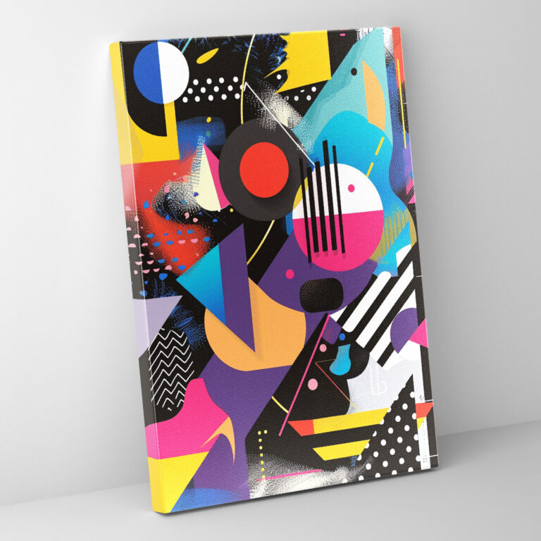 Futurism Art Style Canvas Print - Futurism, Canvas Wall Art, Wall Decoration, Wall Art