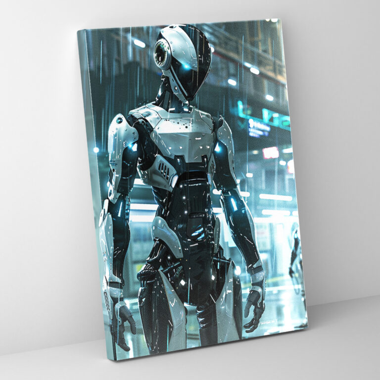Robotic Futurism Wall Art - Futurism, Futurism Art Style, Wall Decoration, Wall Art