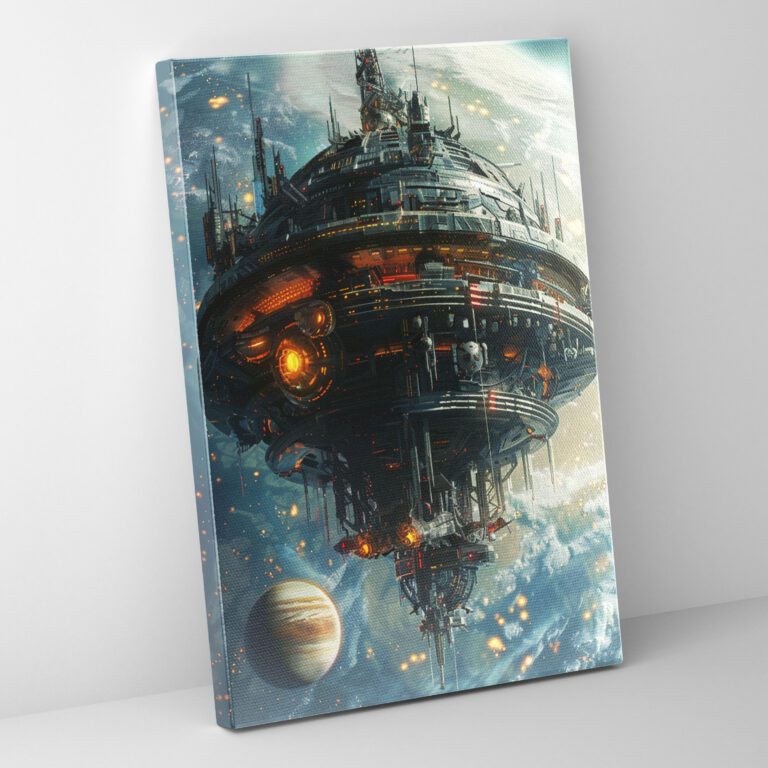 Futurism Art Style Canvas Print - Futurism, Home Decoration, Canvas Wall Art, Canvas Print