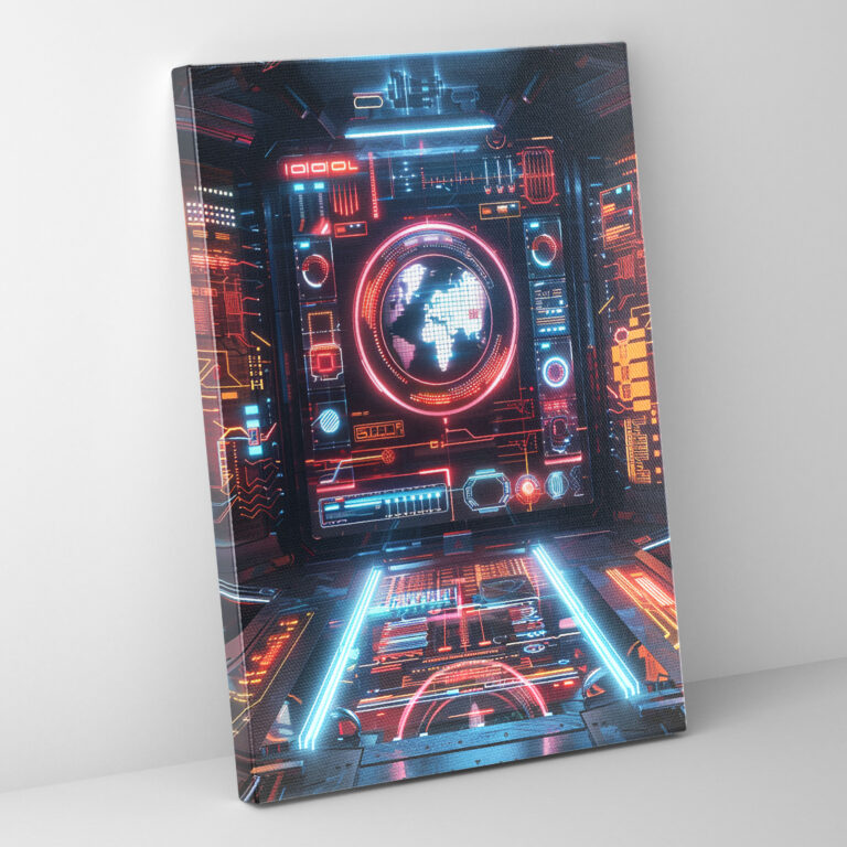 Futurism Art Style Wall Art - Futurism, Canvas Print, Wall Art, Home Decoration