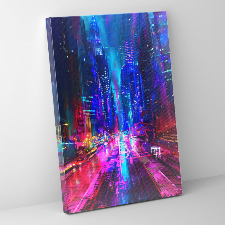 Futurism Art Style Canvas Print - Futurism, Wall Decoration, Canvas, Canvas Print