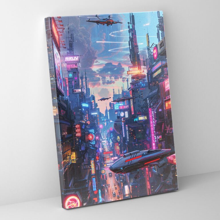 Futurism Art Style Wall Decoration - Futurism, Wall Art, Canvas Wall Art, Futurism Art Style