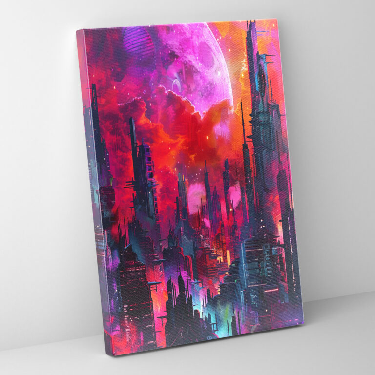 Futurism Art Style Wall Art - Futurism, Home Decoration, Canvas, Wall Decoration