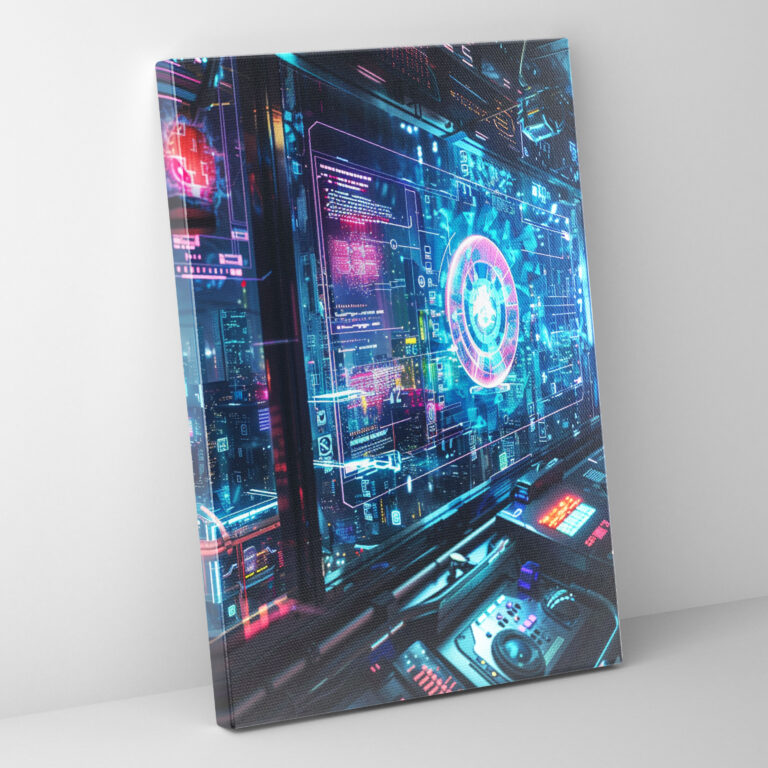 Futurism Art Style Canvas Print - Futurism, Futurism Art Style, Canvas Wall Art, Canvas