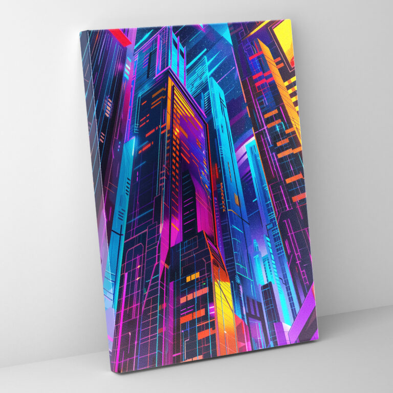 Futurism Art Style Canvas Print - Futurism, Wall Decoration, Wall Art, Home Decoration