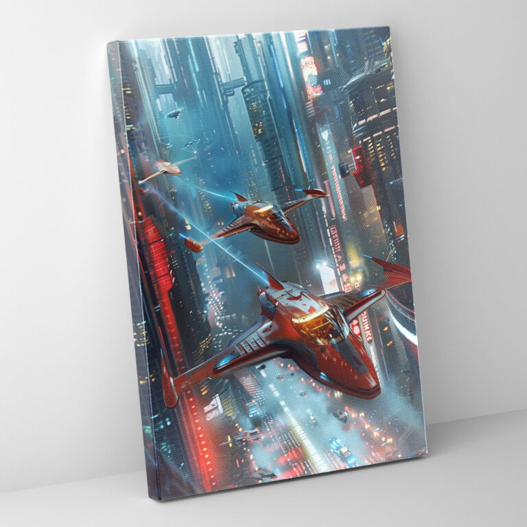 Futurism Art Style Canvas Print - Futurism, Canvas, Canvas Print, Home Decoration