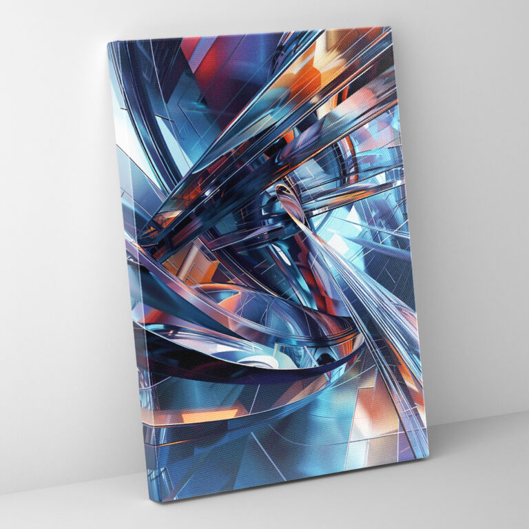 Futurism Art Style Canvas Print - Futurism, Canvas Print, Home Decoration, Futurism Art Style
