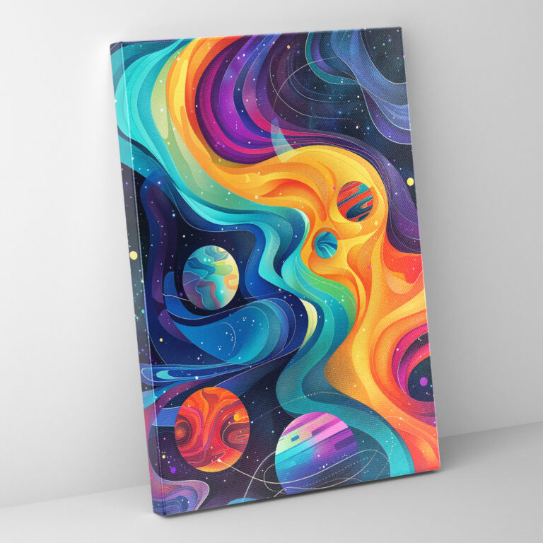 Futurism Art Style Canvas Print - Futurism, Canvas, Canvas Wall Art, Canvas Print