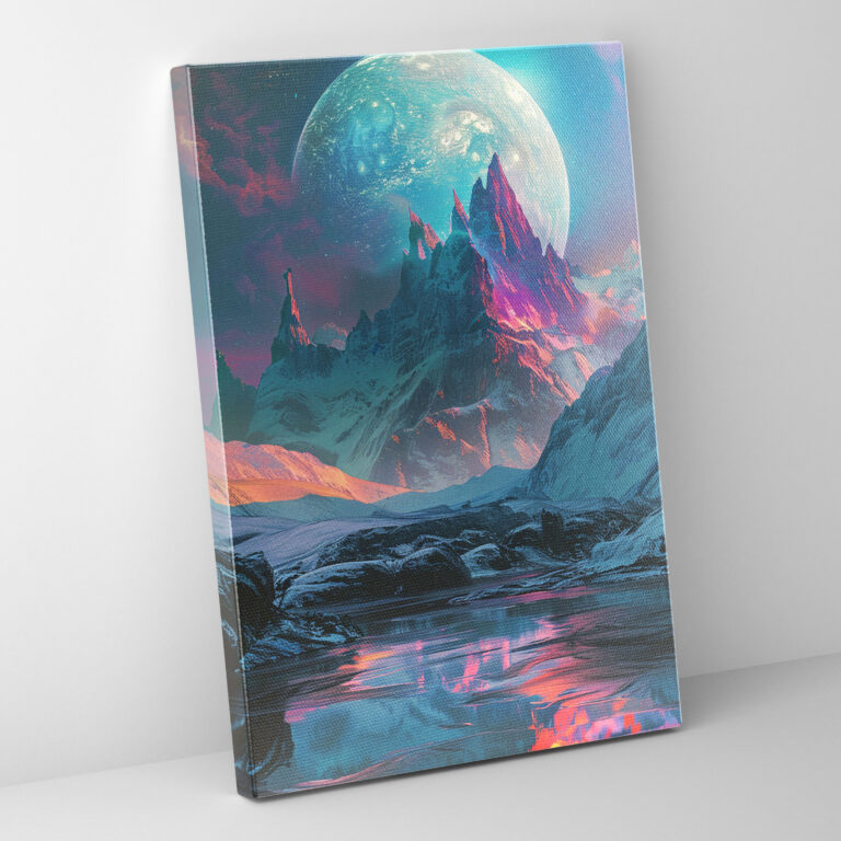 Futurism Art Style Wall Decoration - Futurism, Canvas Wall Art, Canvas Print, Home Decoration