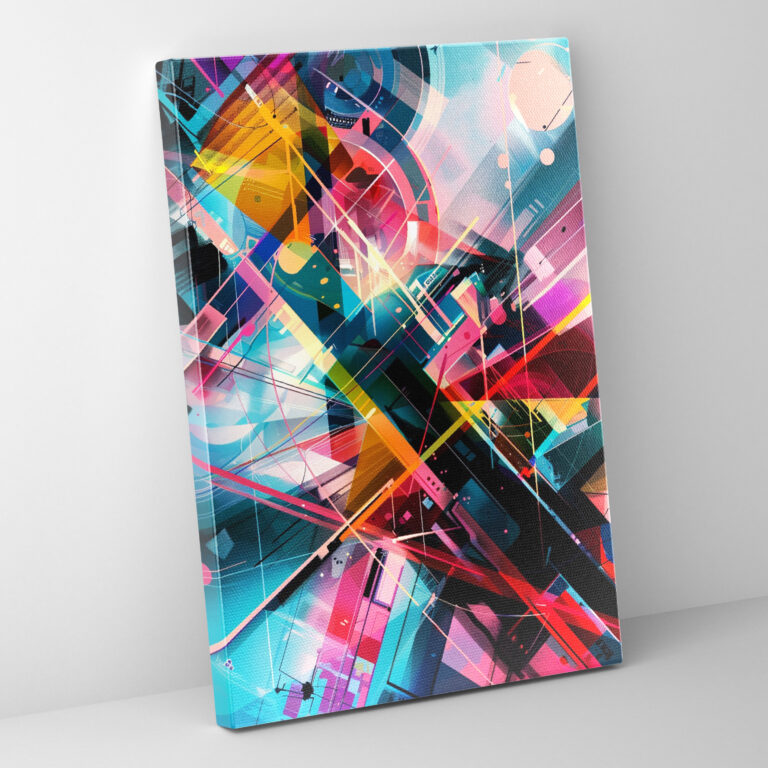 Futurism Art Style Wall Art - Futurism, Canvas, Wall Decoration, Wall Art