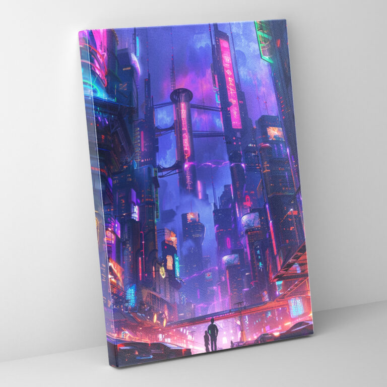 Futurism Art Style Canvas Print - Futurism, Canvas Wall Art, Wall Decoration, Wall Art