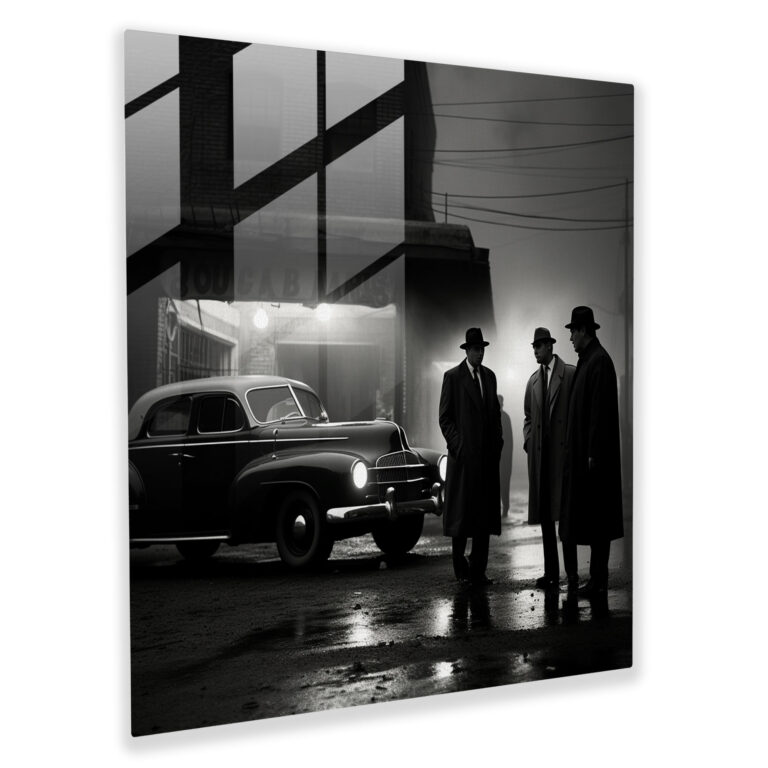 Classic Godfather Glass Print - Godfather, Glass Print, Godfather, Modern Art