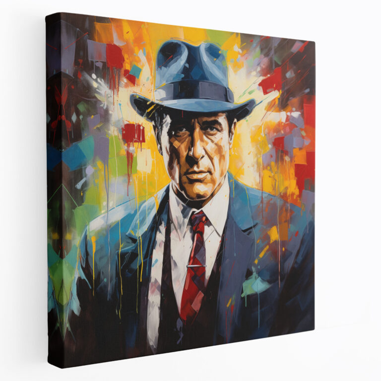 Godfather Canvas Print - Abstract Artwork - Godfather, Canvas Print, Wall Decoration, Canvas