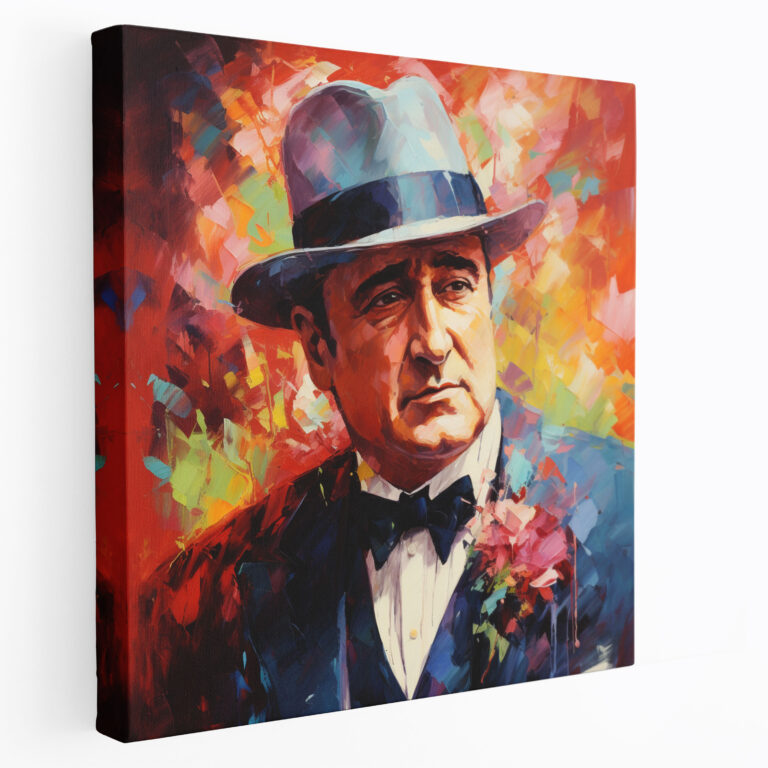 Godfather Canvas Print - Impressionist Painting - Godfather, Home Decoration, Artistic Flair, Wall Art