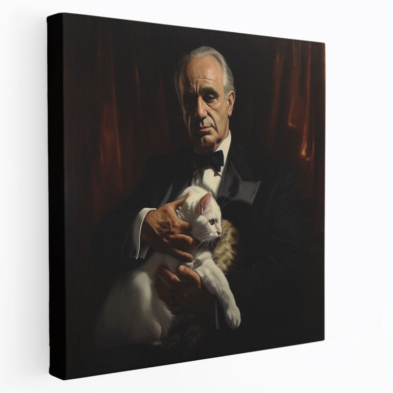 Godfather Oil Painting - Godfather, Home Decoration, Wall Decoration, Godfather