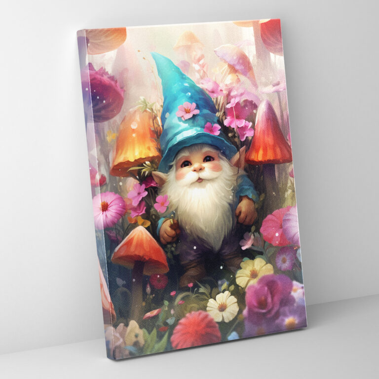 Dreamy Gnome Canvas Print - Gnome, Canvas Print, Canvas, Gnome