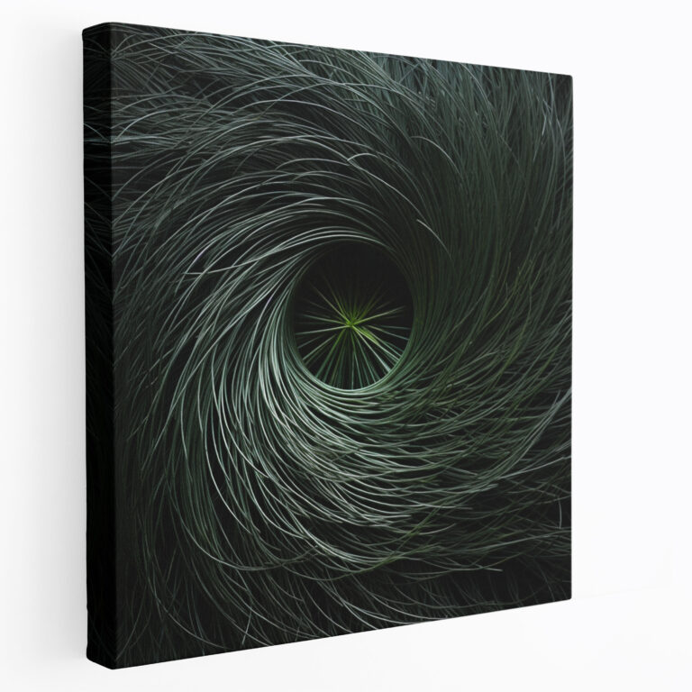 Green Pine Wall Art - Green Pine, Canvas Print, Canvas Wall Art, Green Pine