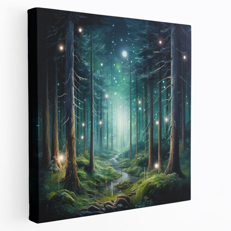 Green Pine Wall Art - Green Pine, Canvas, Green Pine, Wall Art