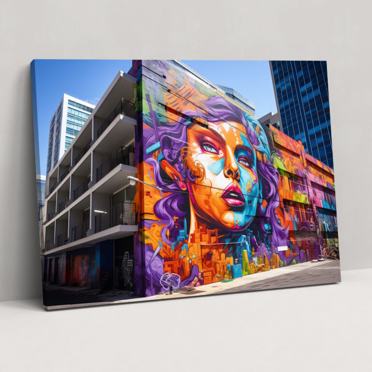 Graffiti Canvas Print - Graffiti, Bold, Wall Art, Canvas Wall Art